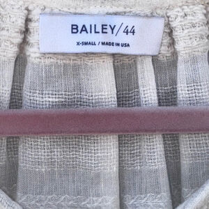 Women's Bailey/44 Top Blouse off shoulder Size XS White